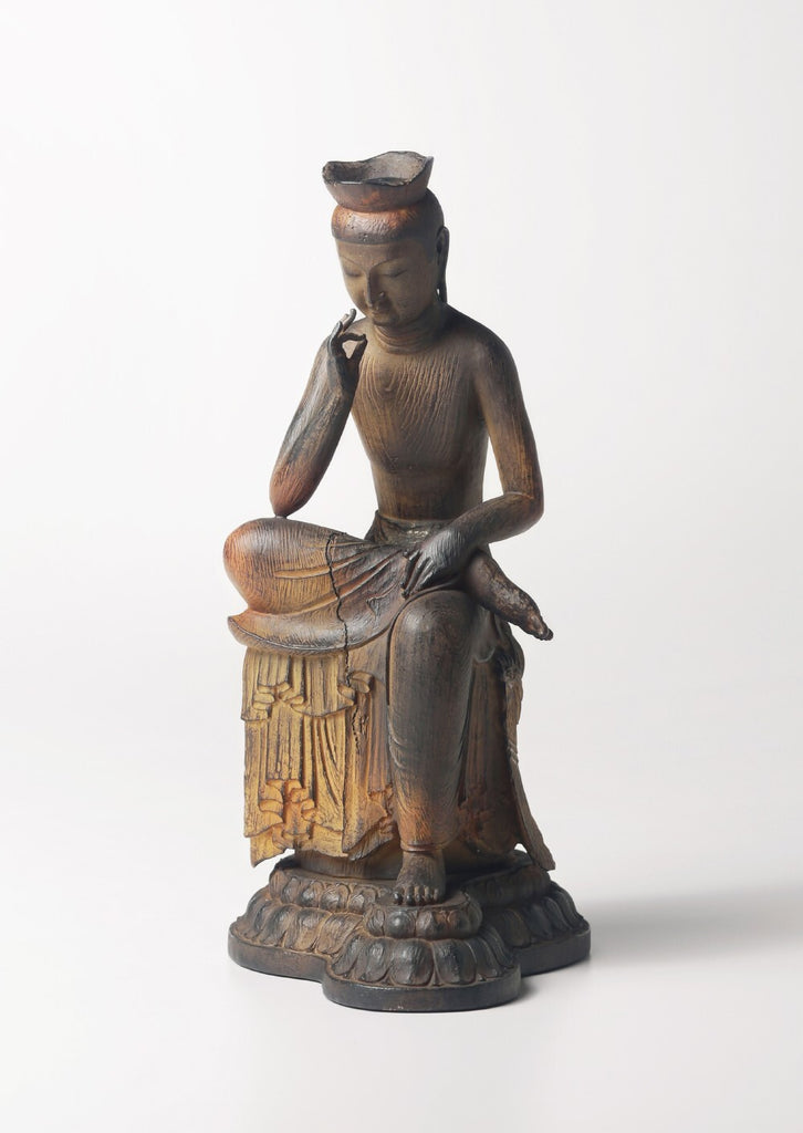 Mikio.Goto 『仏の姿:The figure of Buddha』 Miroku Bosatsu – Contemplation – Butuzou.com