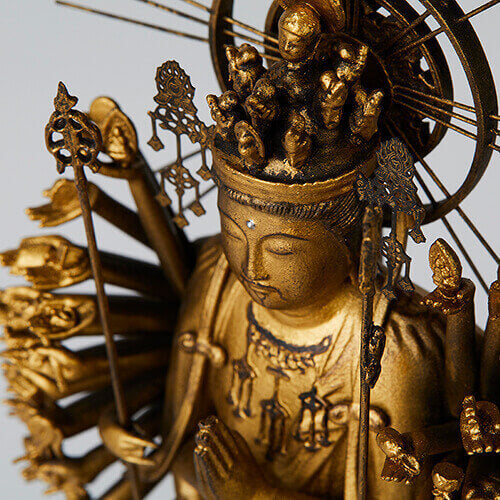 千手観音慶派ゴールド