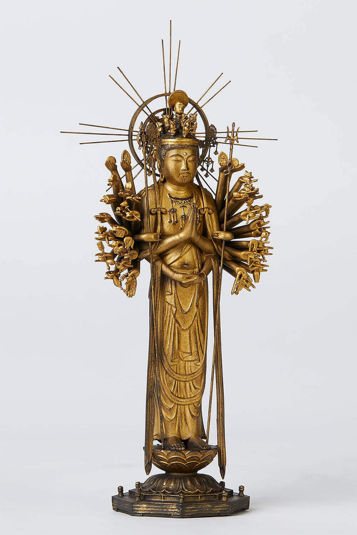 千手観音慶派ゴールド