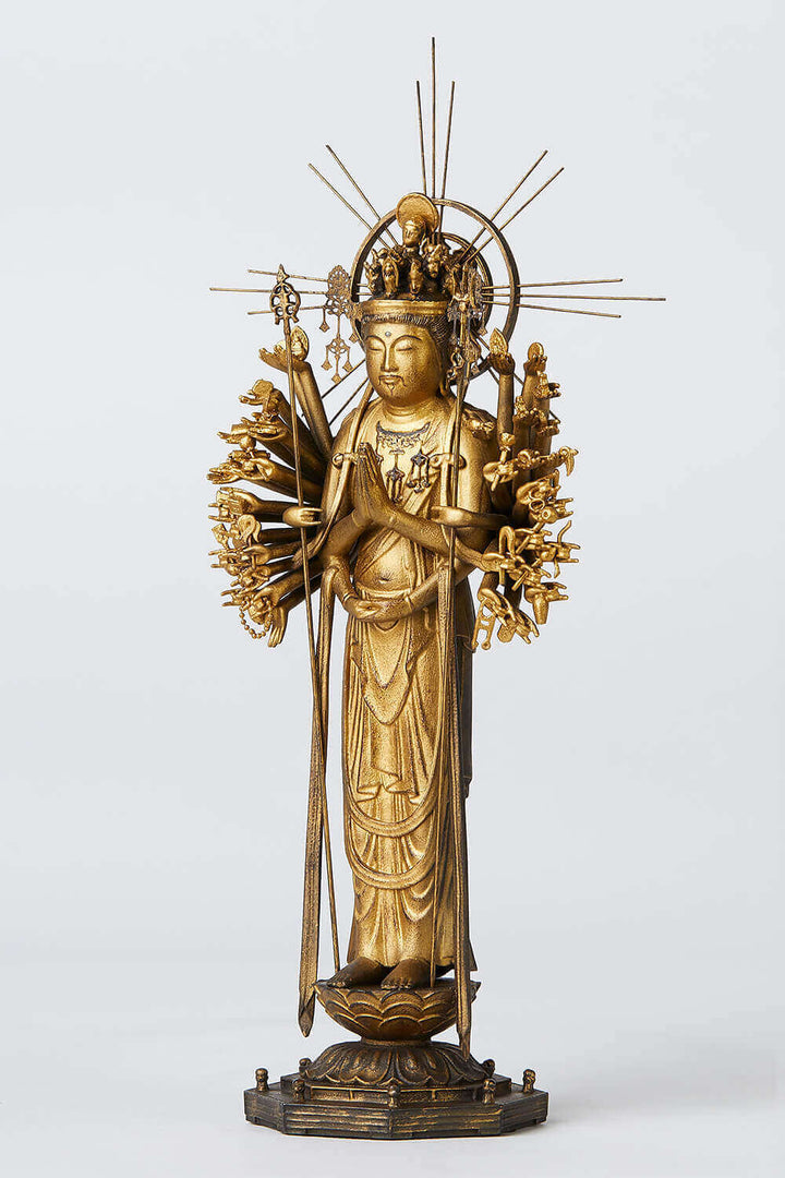 千手観音慶派ゴールド