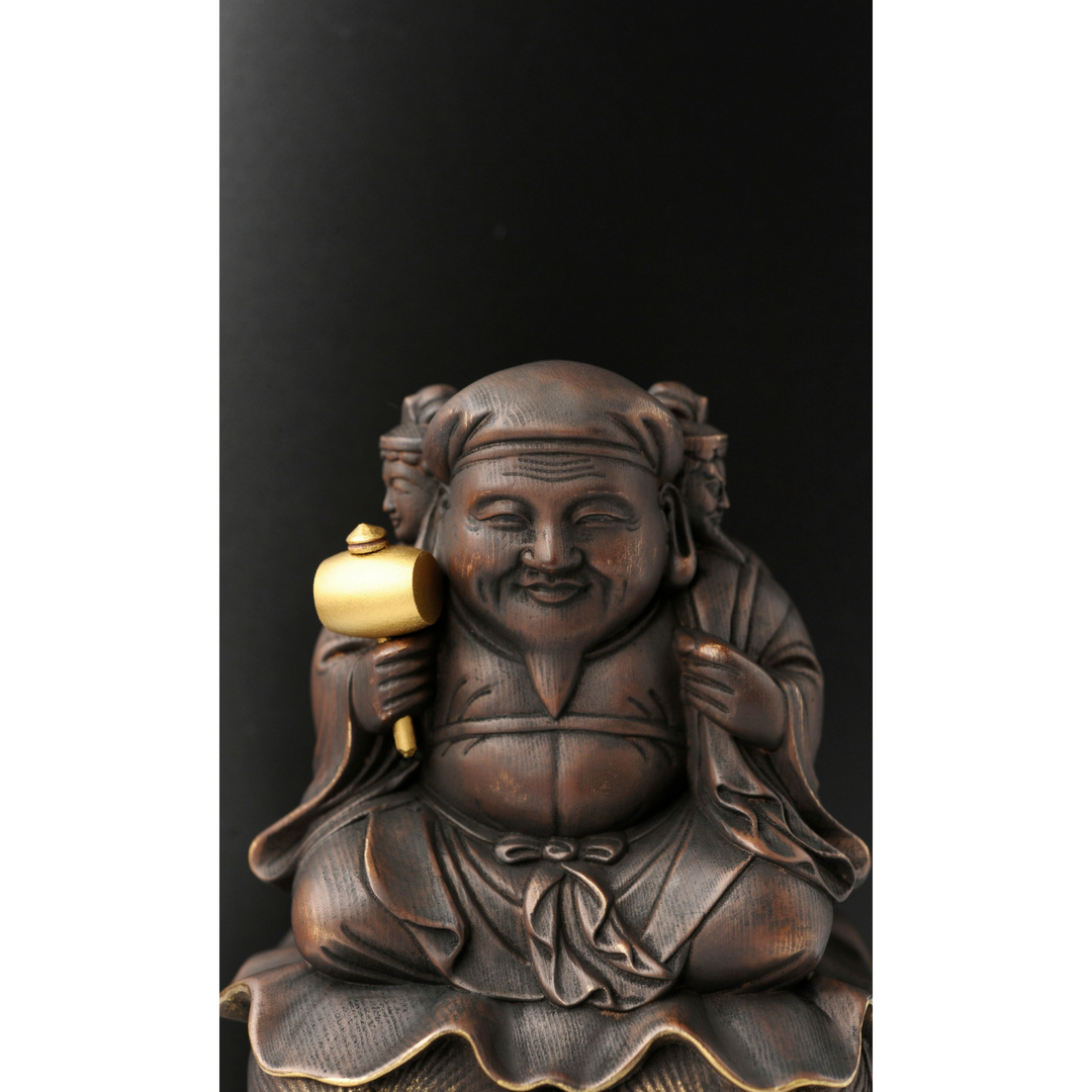 Hideyoshi Toyotomi Sanmen Daikokuten (Three-faced Daikokuten) (豊臣秀吉 三面大黒天)