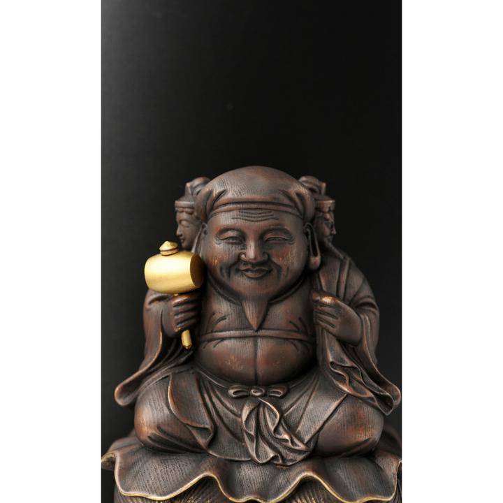 Hideyoshi Toyotomi Sanmen Daikokuten (Three-faced Daikokuten) (豊臣秀吉 三面大黒天)