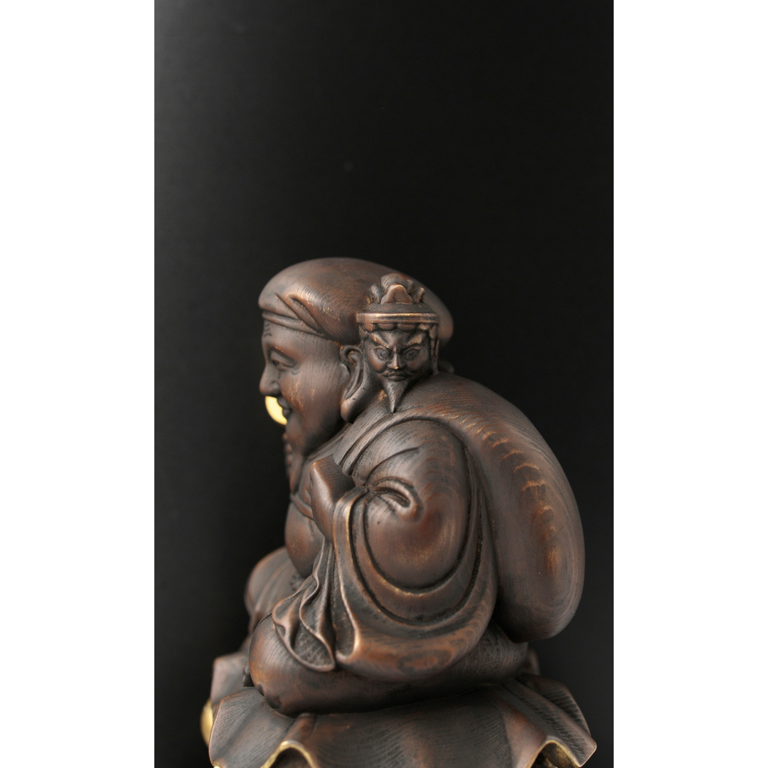 Hideyoshi Toyotomi Sanmen Daikokuten (Three-faced Daikokuten) (豊臣秀吉 三面大黒天)