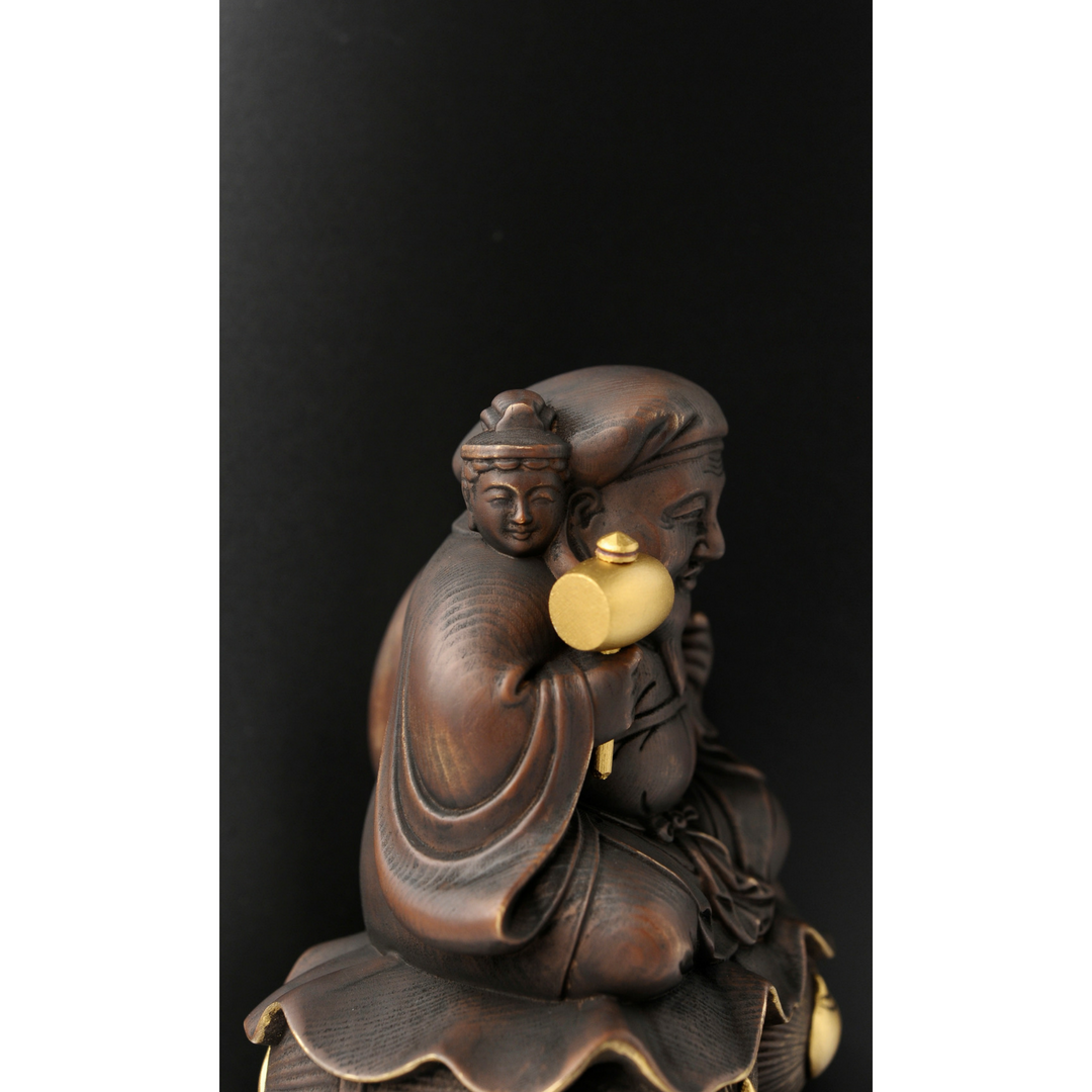 Hideyoshi Toyotomi Sanmen Daikokuten (Three-faced Daikokuten) (豊臣秀吉 三面大黒天)