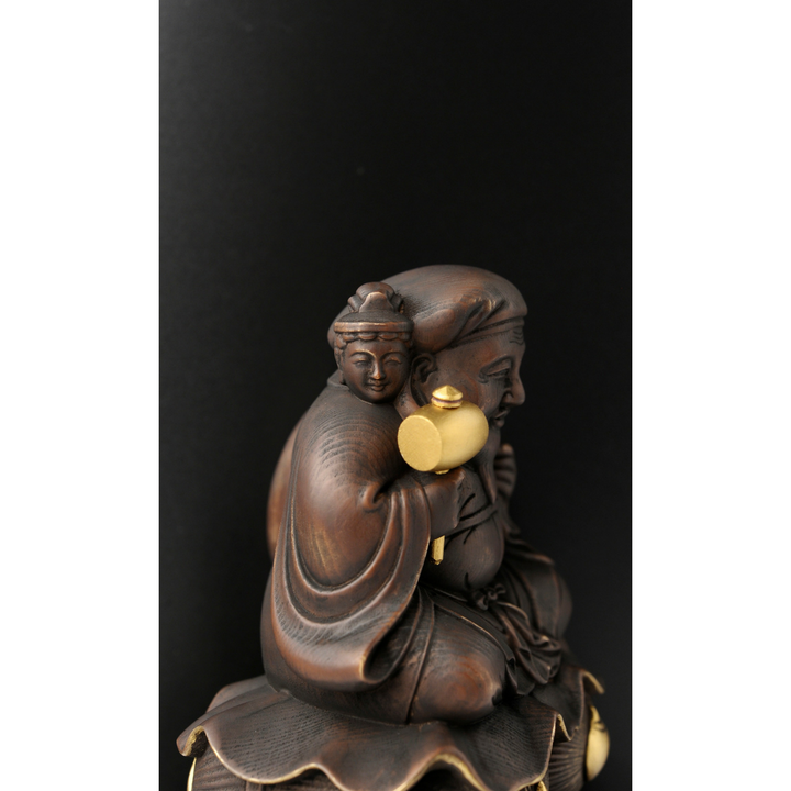 Hideyoshi Toyotomi Sanmen Daikokuten (Three-faced Daikokuten) (豊臣秀吉 三面大黒天)