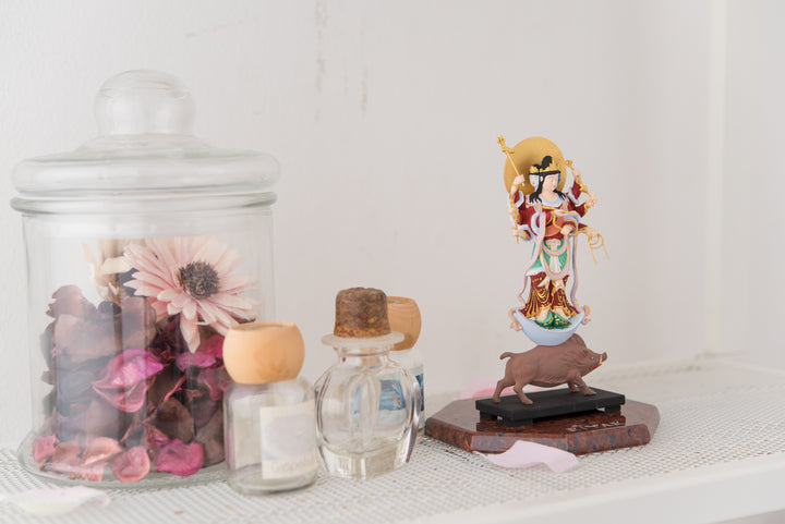 Marishiten (Marici) (彩色摩利支天立像)