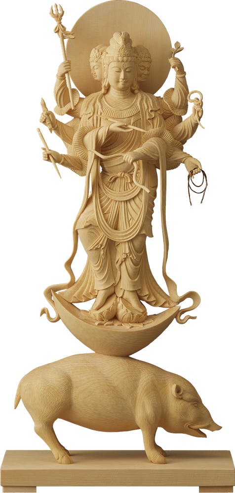 Marishiten (Marici) (摩利支天立像)