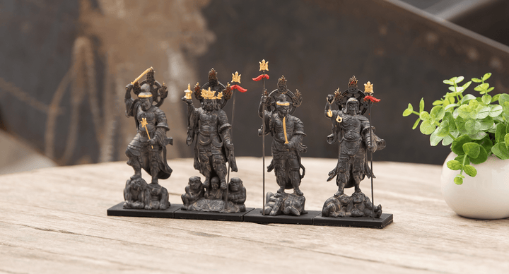 Shiten-no (Four Heavenly Kings / Deva) (古代色四天王)