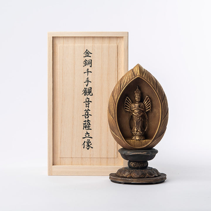 源義経 源義経が愛した金銅千手観音菩薩立像