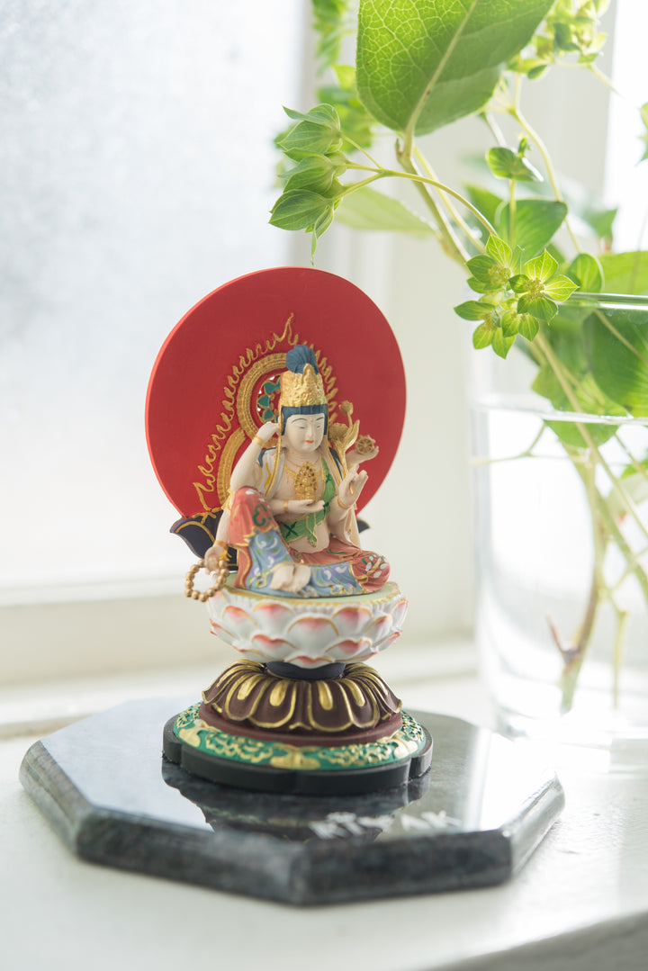 如意輪観音 (Cintāmaṇicakra) (彩色如意輪観音)