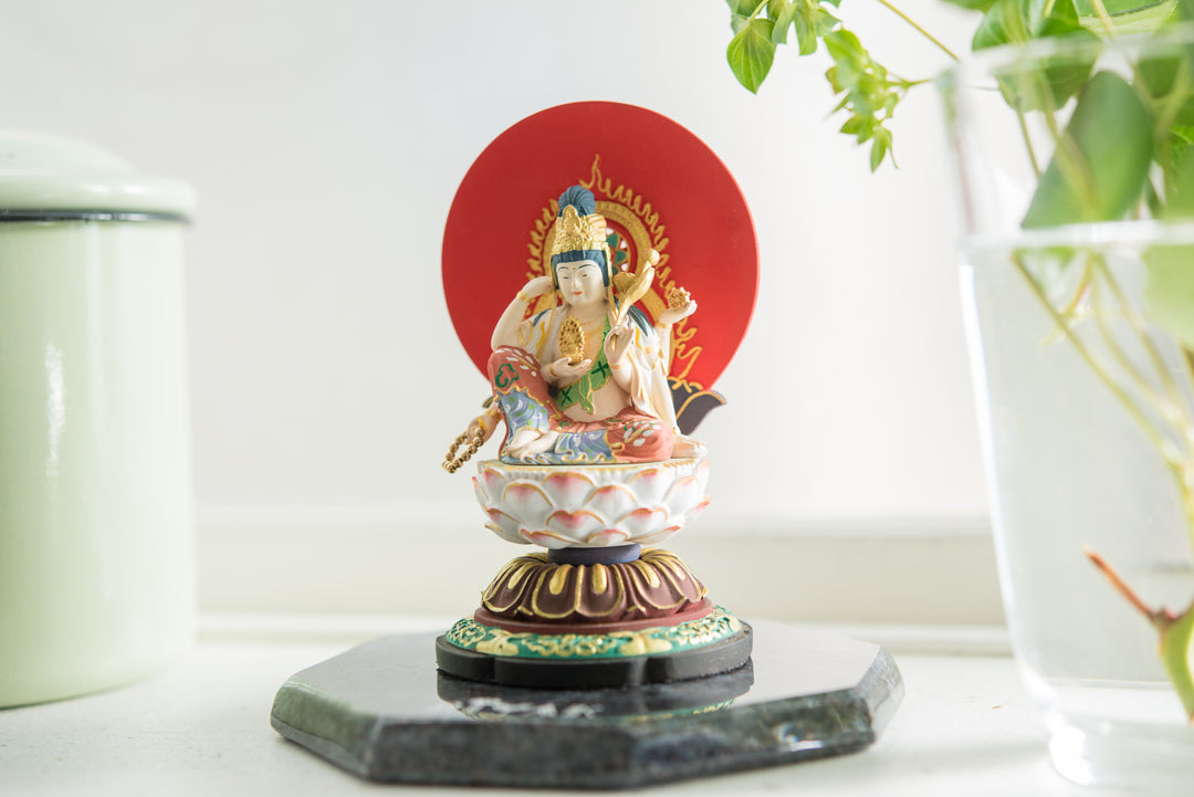 如意輪観音 (Cintāmaṇicakra) (彩色如意輪観音)