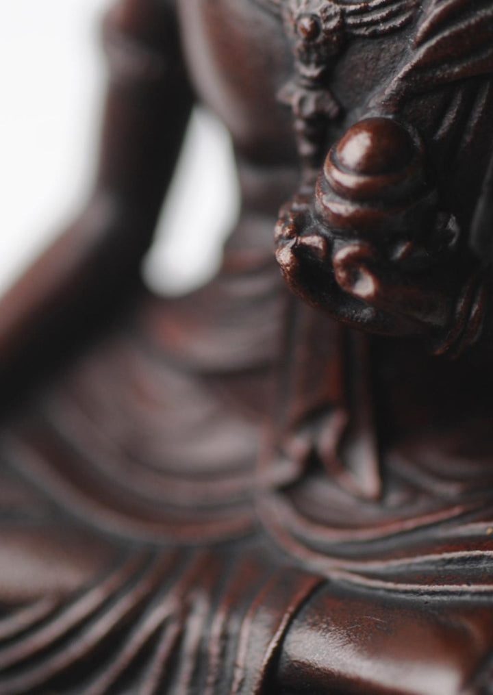 Kokuzo Bosatsu  (Ākāśagarbha) (虚空蔵菩薩)  Takaoka Doki (高岡銅器)