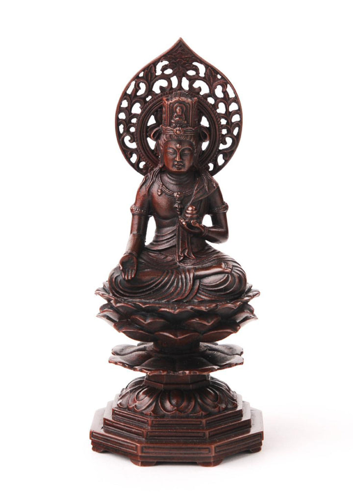 Kokuzo Bosatsu  (Ākāśagarbha) (虚空蔵菩薩)  Takaoka Doki (高岡銅器)