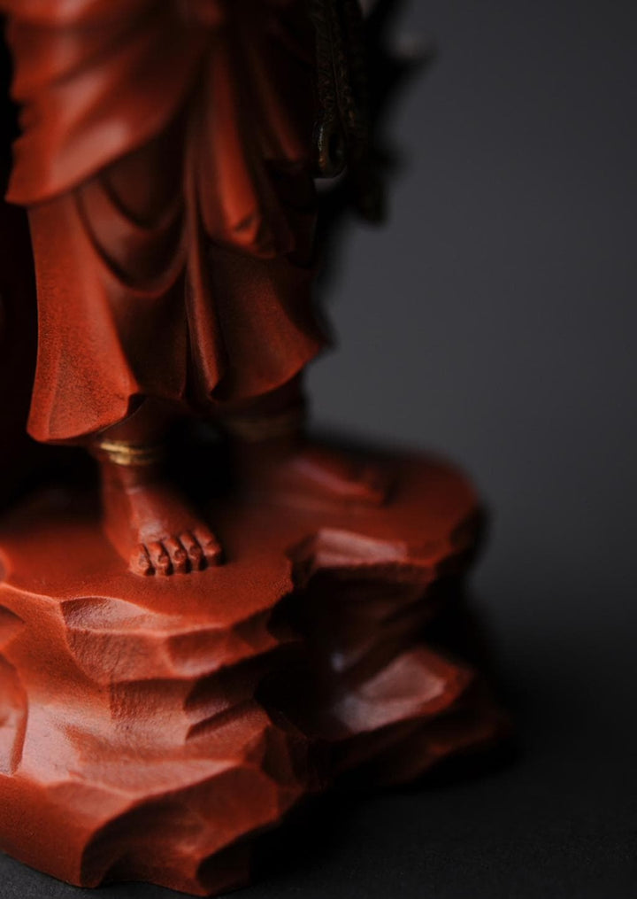 Aka Fudo Myo-o (Acala) (赤不動明王) Takaoka Doki (高岡銅器)