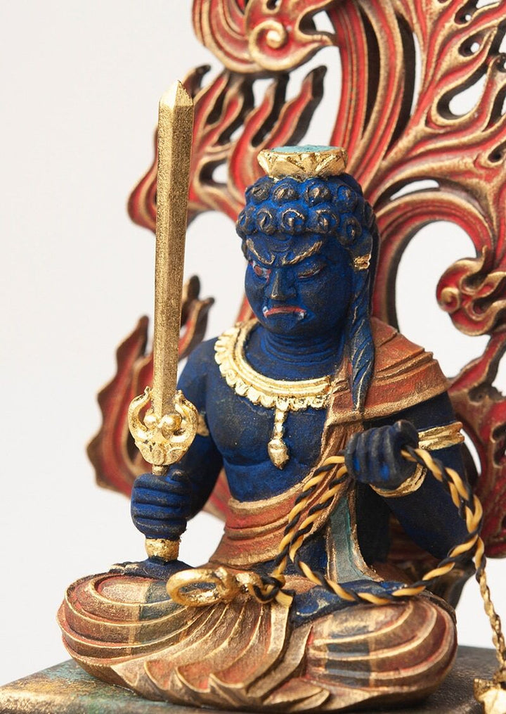 Fudo Myo-o (Acala) (不動明王) (Antique Finish)