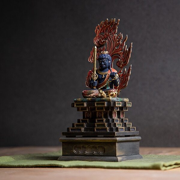 Fudo Myo-o (Acala) (不動明王) (Antique Finish)