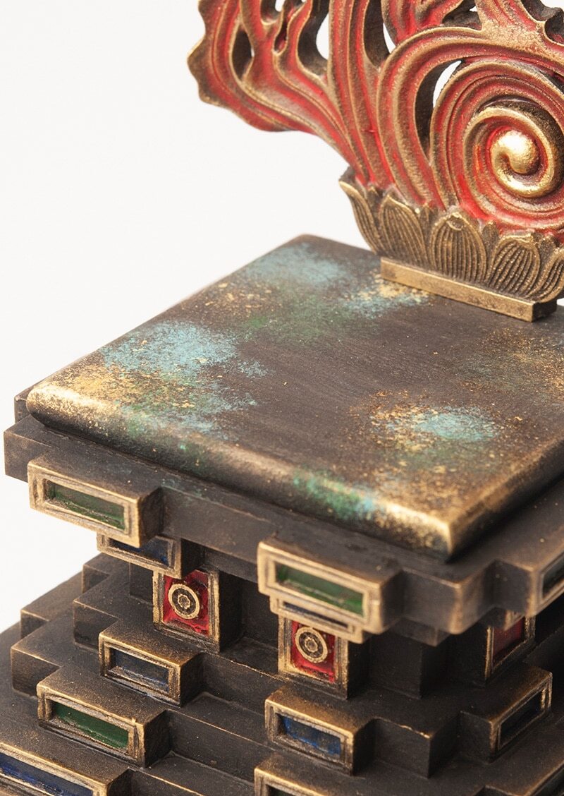 Fudo Myo-o (Acala) (不動明王) (Antique Finish)