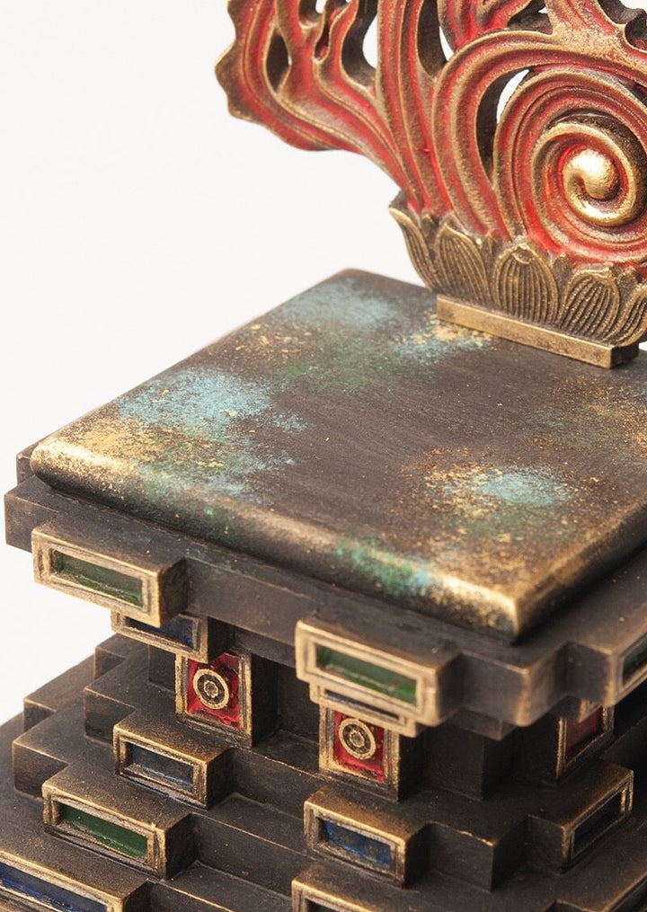 Fudo Myo-o (Acala) (不動明王) (Antique Finish)