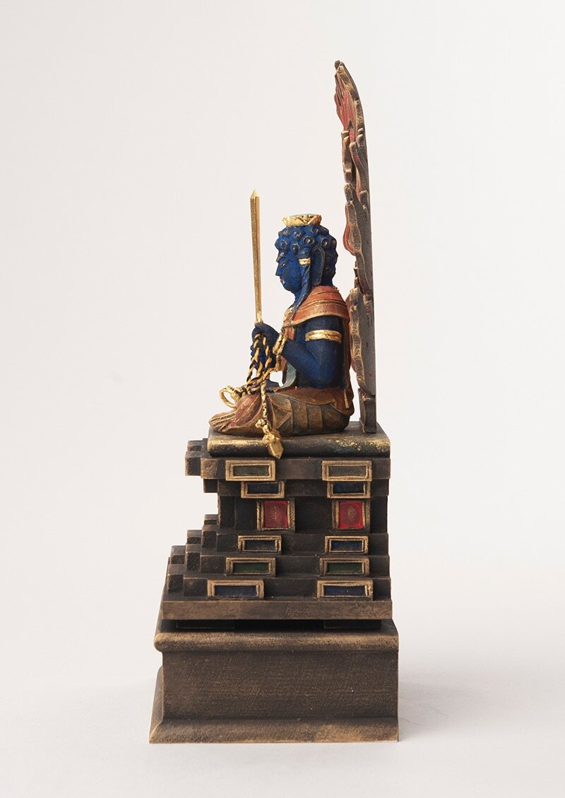 Fudo Myo-o (Acala) (不動明王) (Antique Finish)