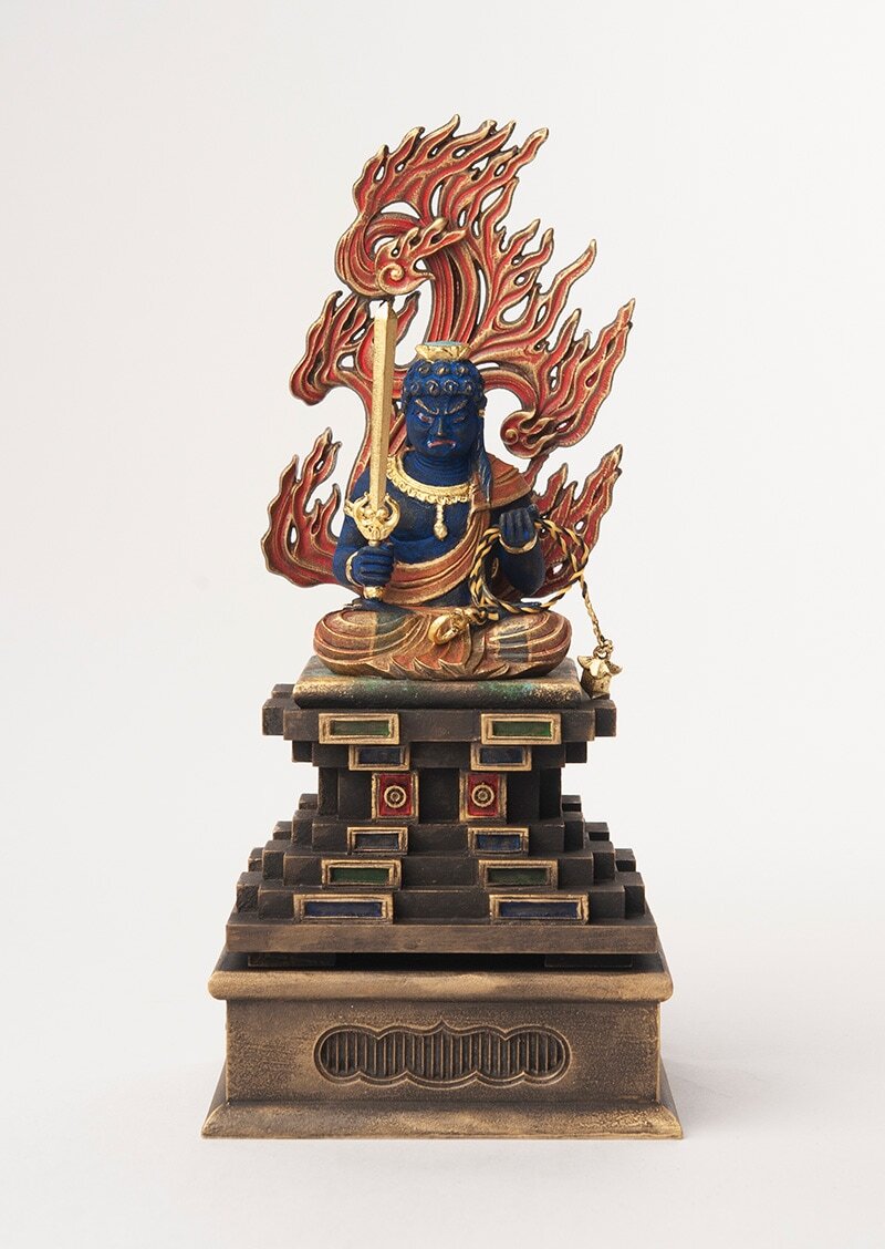 Fudo Myo-o (Acala) (不動明王) (Antique Finish)