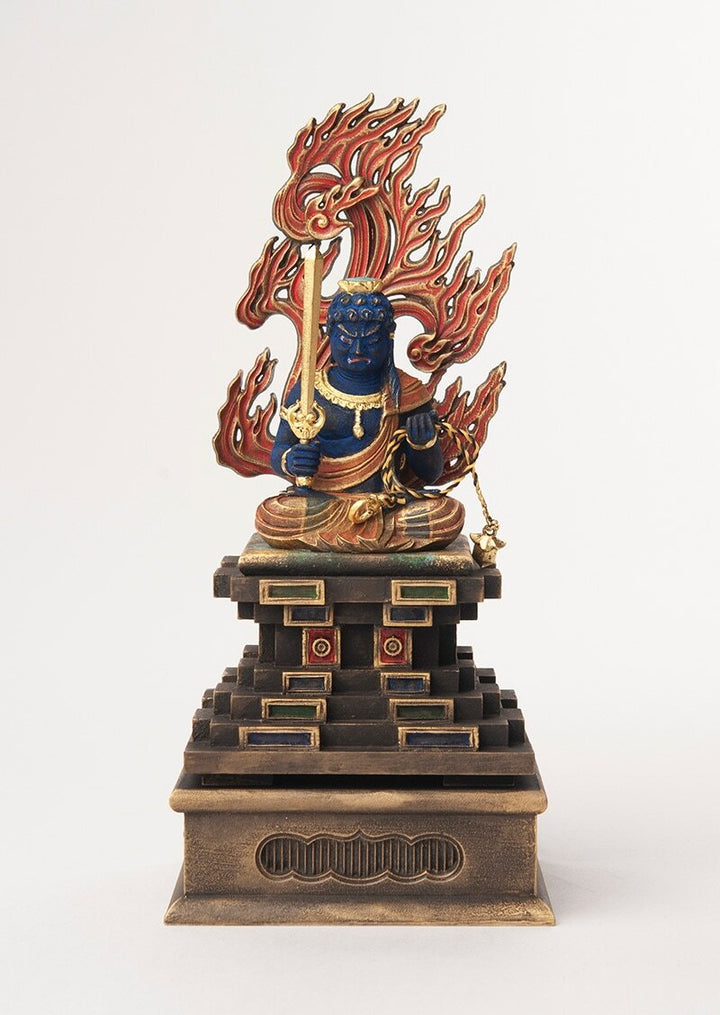 Fudo Myo-o (Acala) (不動明王) (Antique Finish)