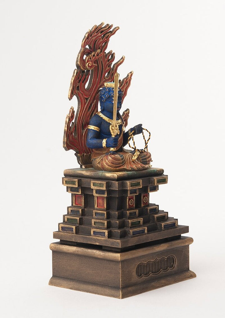Fudo Myo-o (Acala) (不動明王) (Antique Finish)
