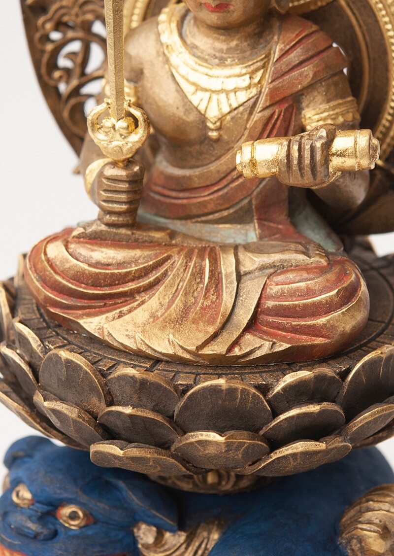 文殊菩薩　見抜き