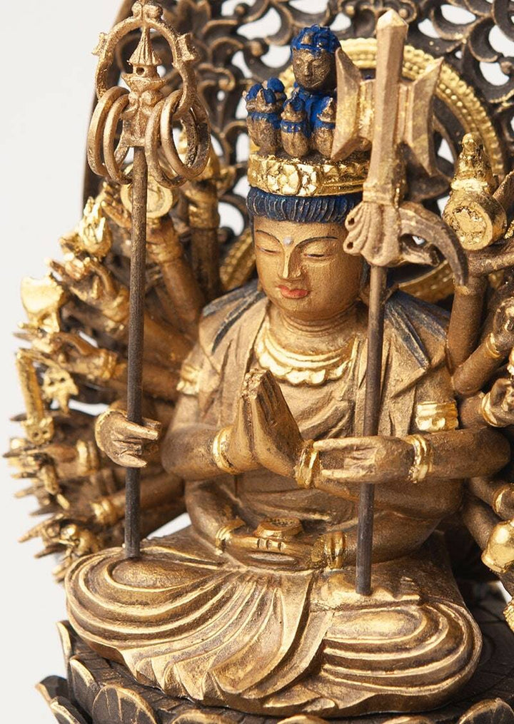 千手観音　円か