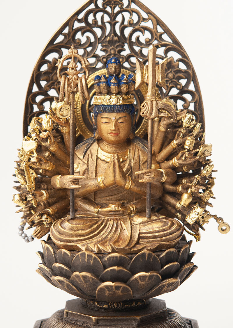 千手観音　円か