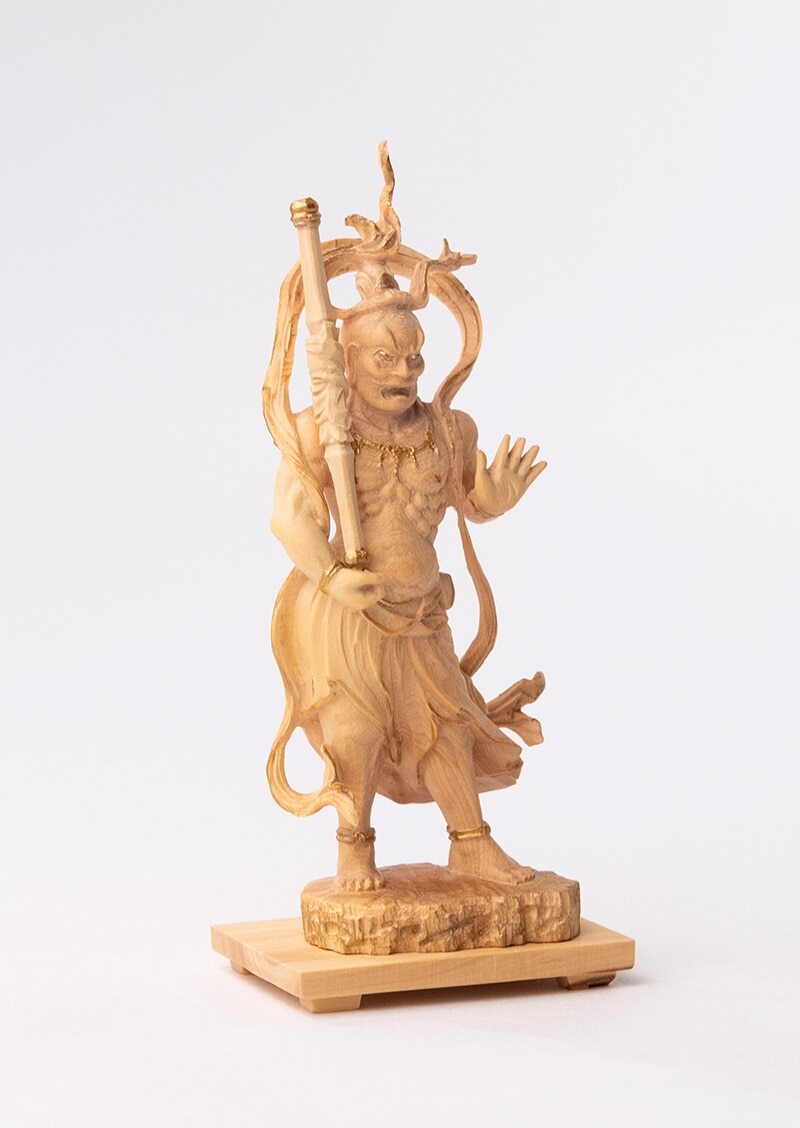 Kongo Rikishi (Deva King) A-gyou (金剛力士 阿形) & Un-gyou (金剛力士 吽形) (極小仏)