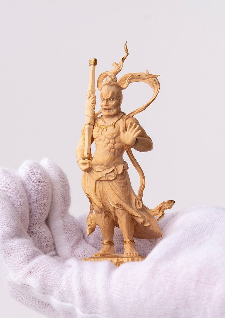 Kongo Rikishi (Deva King) A-gyou (金剛力士 阿形) & Un-gyou (金剛力士 吽形) (極小仏)