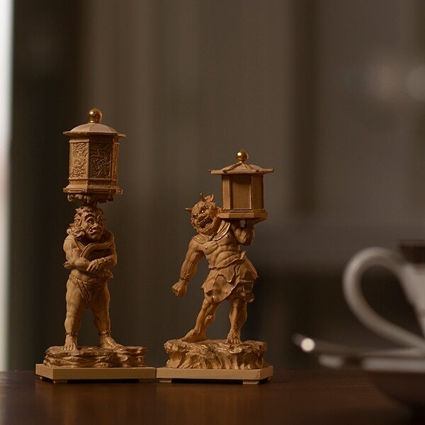 極小天燈鬼　担ぎ