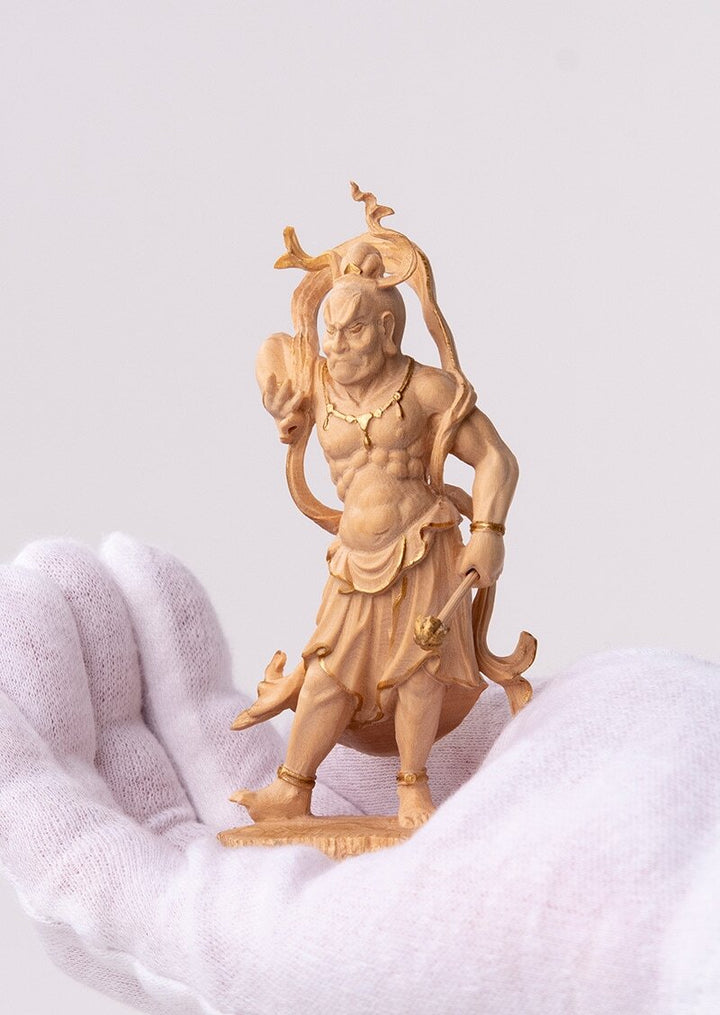 Kongo Rikishi (Deva King) A-gyou (金剛力士 阿形) & Un-gyou (金剛力士 吽形) (極小仏)