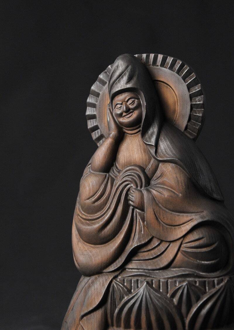 如意輪観音　木喰