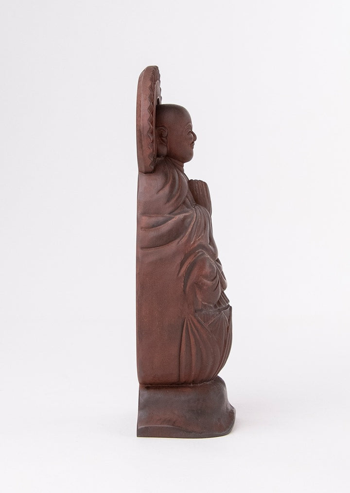 Jizo Bosatsu (地蔵菩薩像) Mokujikibutsu (木喰仏)