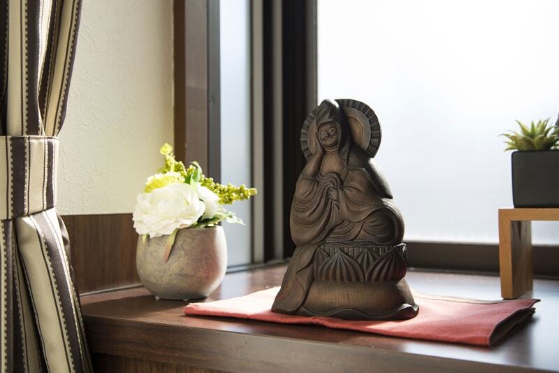 如意輪観音　木喰