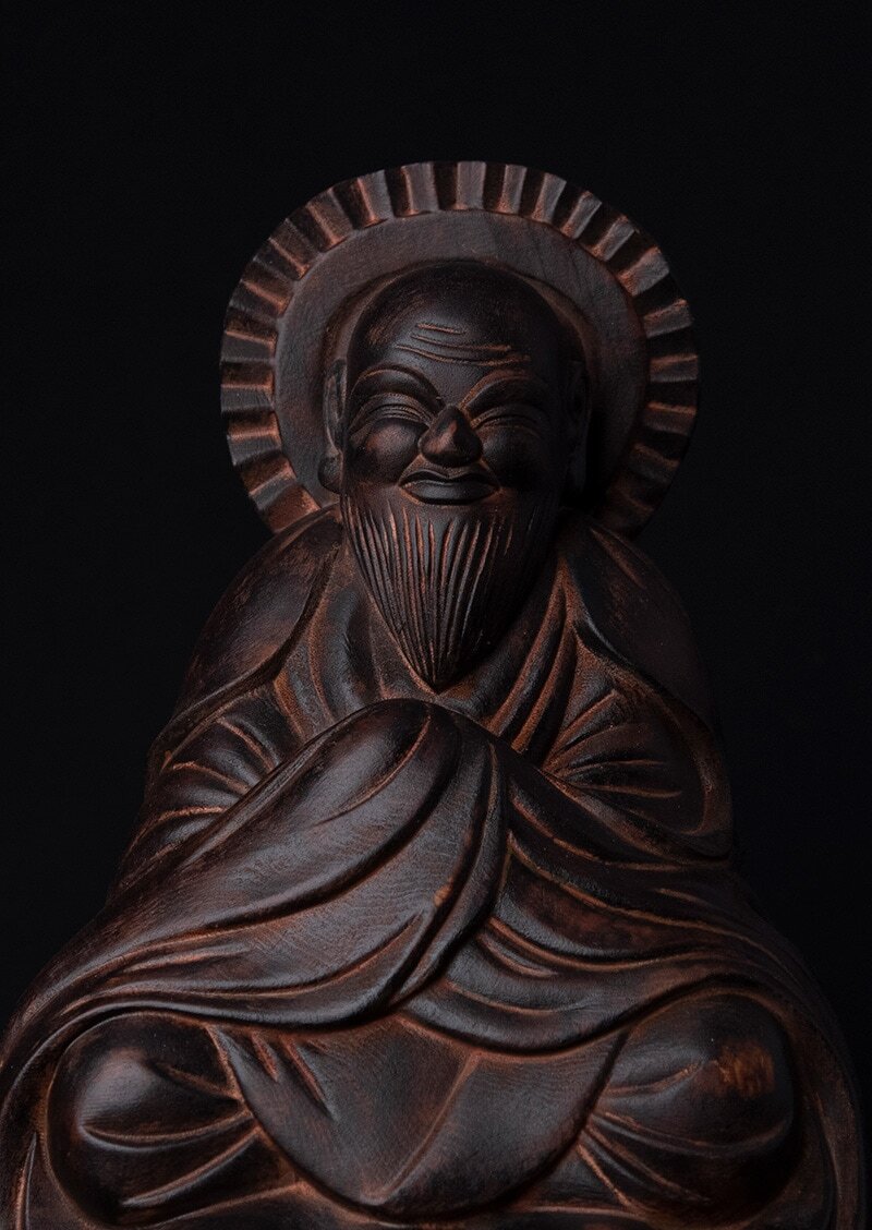 Mokujiki Jishinzou (木喰自身像) Mokujikibutsu (木喰仏)