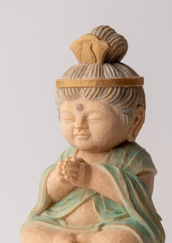 Seishi Bosatsu 定額山壽量院 祈祷開眼 仏屋さかい童仏 勢至菩薩