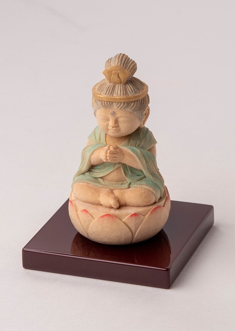 Seishi Bosatsu 定額山壽量院 祈祷開眼 仏屋さかい童仏 勢至菩薩