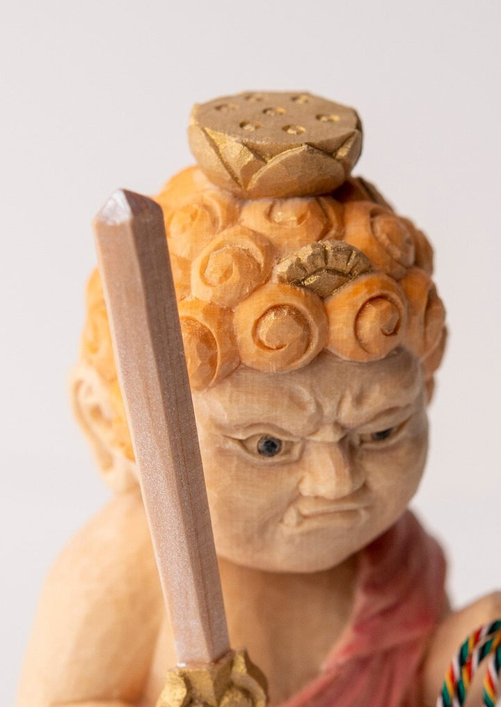 Fudo Myoo 定額山壽量院 祈祷開眼 仏屋さかい 童仏 不動明王