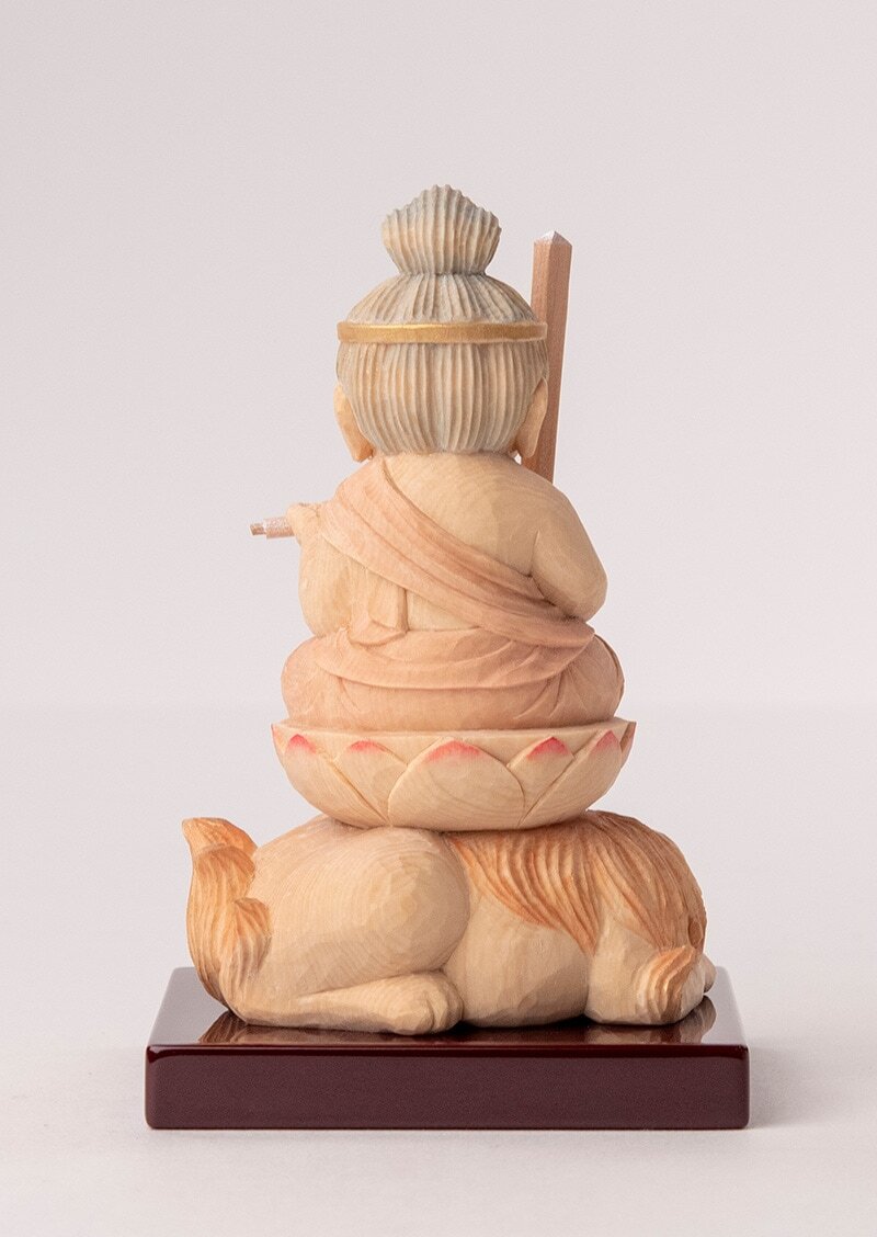 Monju Bosatsu (Manjushri) 定額山壽量院 祈祷開眼 仏屋さかい 童仏 文殊菩薩