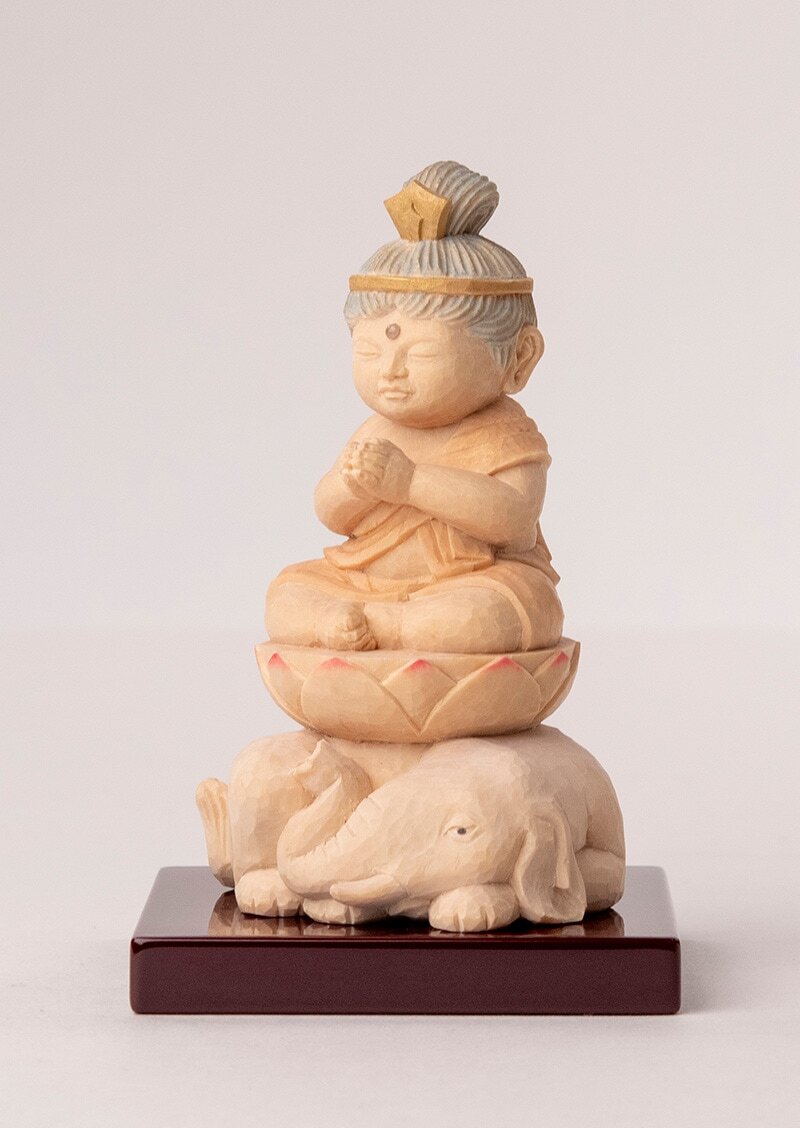 Fugen Bosatsu 定額山壽量院 祈祷開眼 仏屋さかい 童仏 普賢菩薩