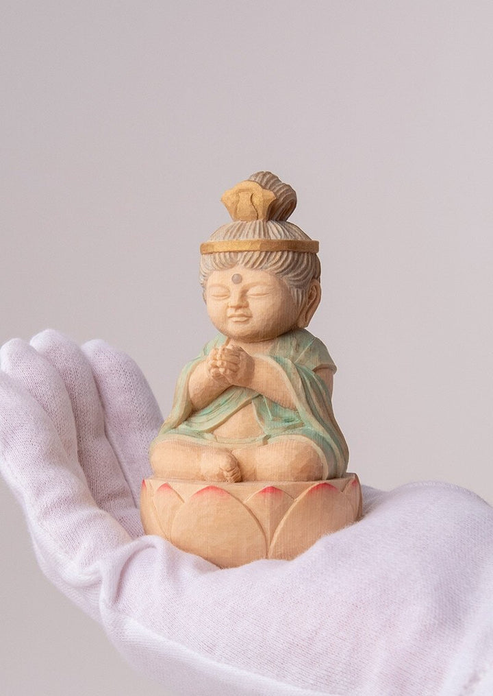 Seishi Bosatsu 定額山壽量院 祈祷開眼 仏屋さかい童仏 勢至菩薩