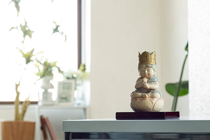 Dainichi Nyorai (Mahavairocana) 定額山壽量院 祈祷開眼 仏屋さかい 童仏 大日如来