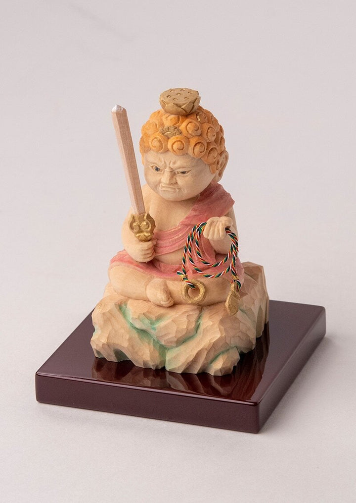 Fudo Myoo 定額山壽量院 祈祷開眼 仏屋さかい 童仏 不動明王