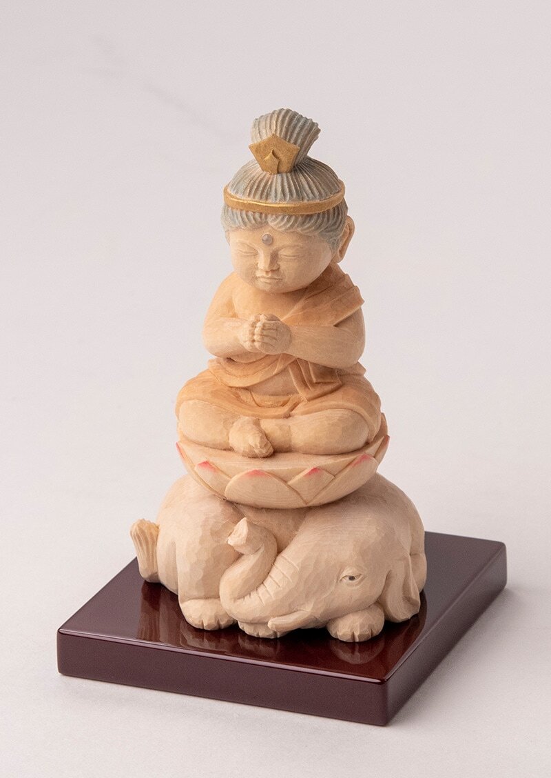 Fugen Bosatsu 定額山壽量院 祈祷開眼 仏屋さかい 童仏 普賢菩薩