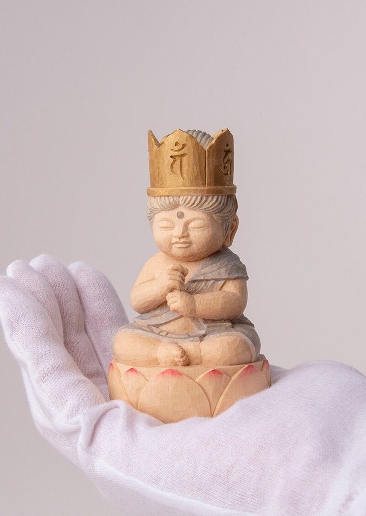 Dainichi Nyorai (Mahavairocana) 定額山壽量院 祈祷開眼 仏屋さかい 童仏 大日如来