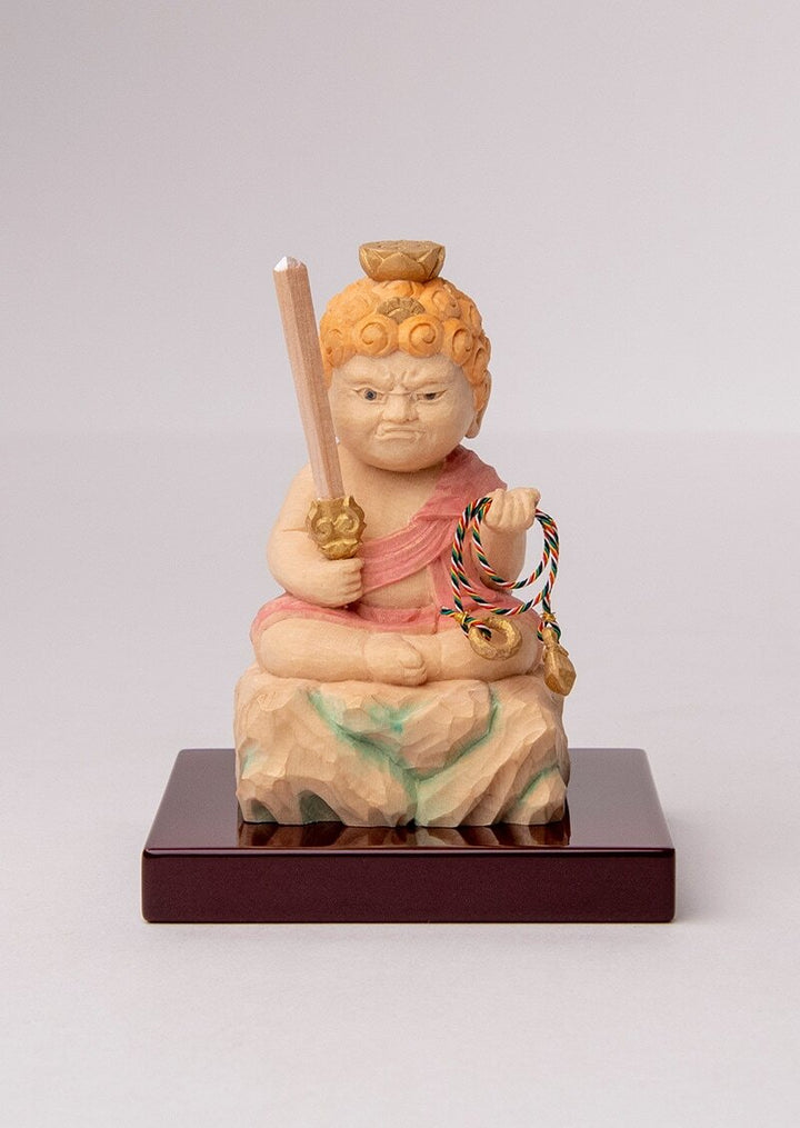 Fudo Myoo 定額山壽量院 祈祷開眼 仏屋さかい 童仏 不動明王