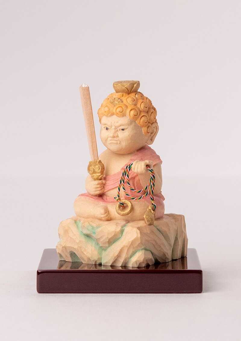 Fudo Myoo 定額山壽量院 祈祷開眼 仏屋さかい 童仏 不動明王