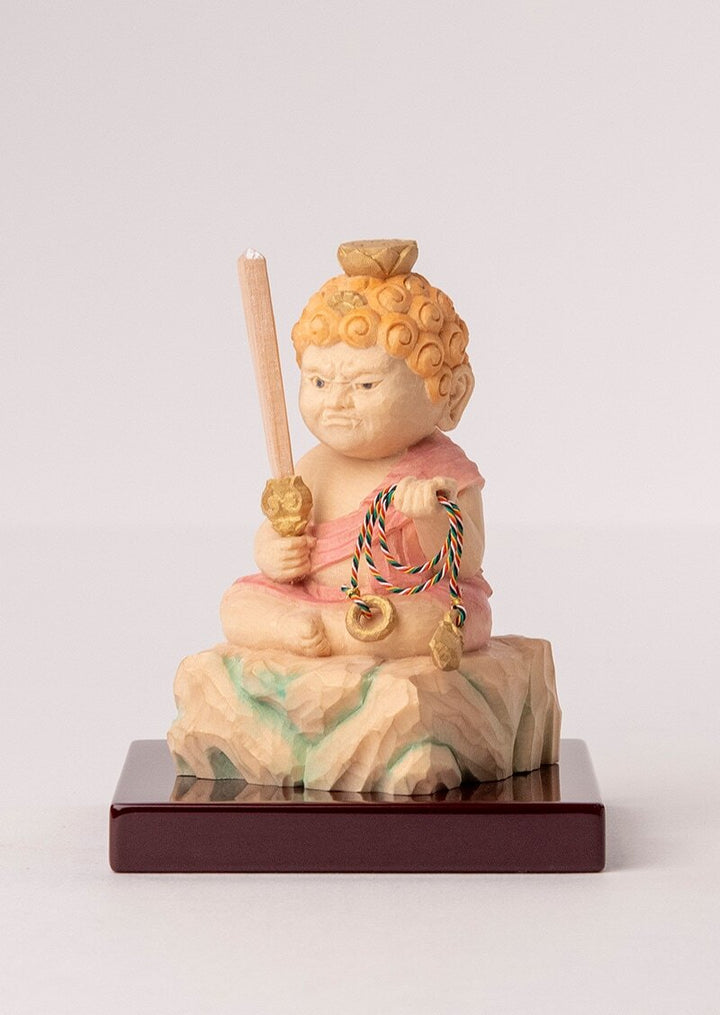 Fudo Myoo 定額山壽量院 祈祷開眼 仏屋さかい 童仏 不動明王